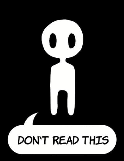Don't Read This